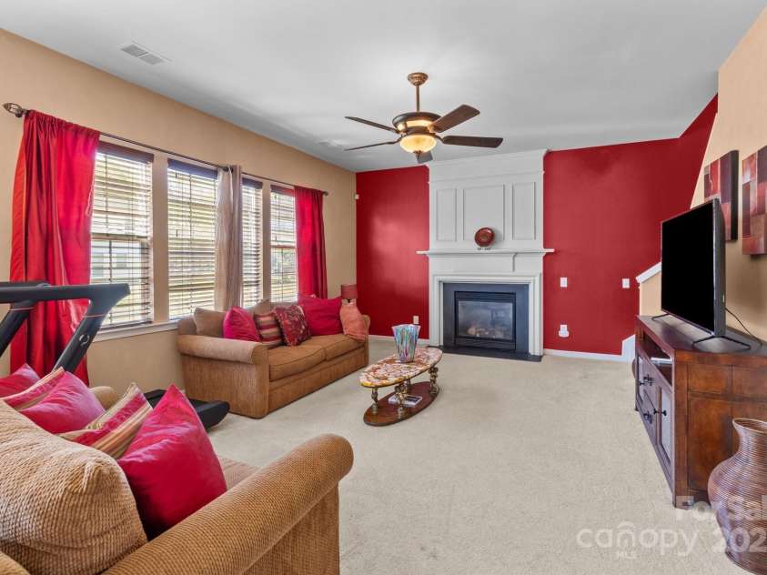 2319 Arbor Vista Drive, Charlotte, NC 28262.  MLS# CAR4240928, YatesRealty ID 5420. Living room view 1