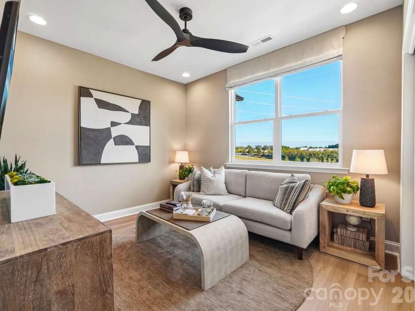 25029 Sprenger Drive, Cornelius, NC 28031.  MLS# CAR4430610, YatesRealty ID 54200. Sample Photo Only - Model Home - Interior Unit Shown - Secondary Bedroom