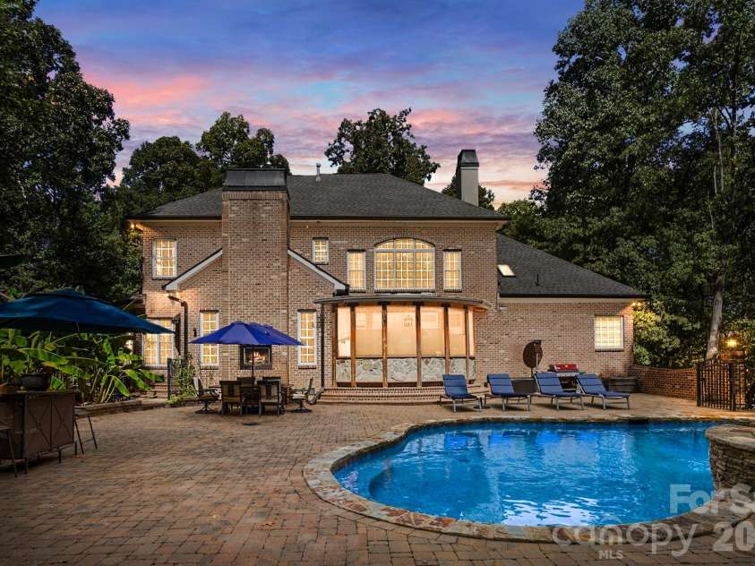 2930 Sweetgrass Lane, Monroe, NC 28112.  MLS# CAR4418923, YatesRealty ID 54232. Backyard Oasis
