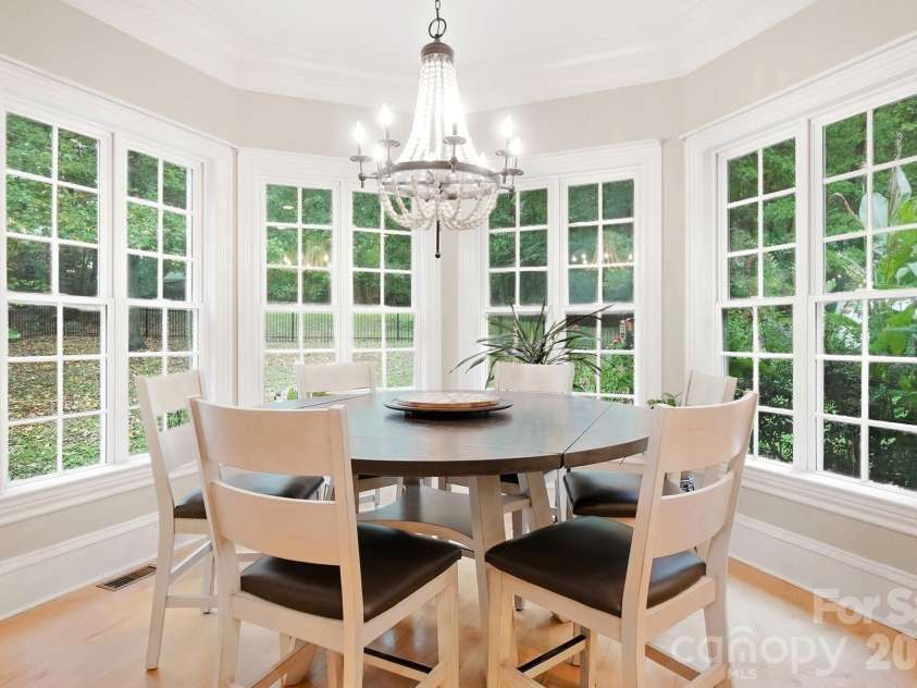 2930 Sweetgrass Lane, Monroe, NC 28112.  MLS# CAR4418923, YatesRealty ID 54232. Breakfast Nook