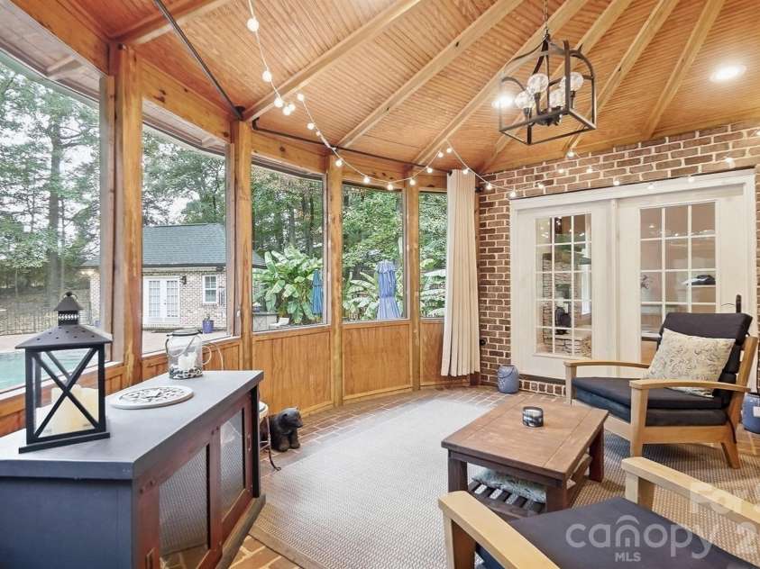 2930 Sweetgrass Lane, Monroe, NC 28112.  MLS# CAR4418923, YatesRealty ID 54232. Stunning Screened in Patio