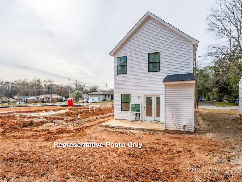 164 Sycamore Street, Mooresville, NC 28115.  MLS# CAR4231421, YatesRealty ID 5424. Rear View