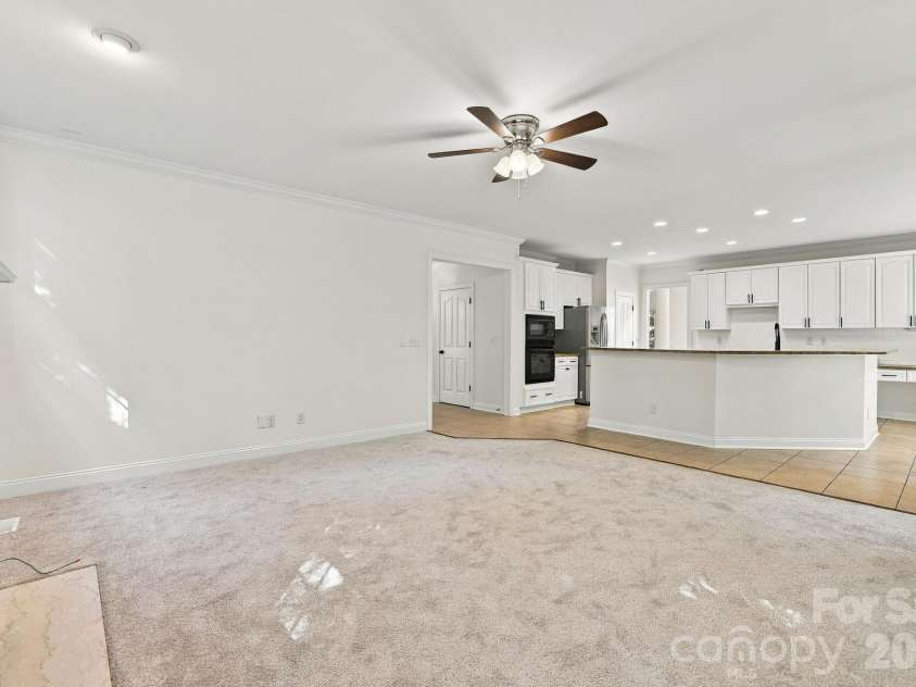 3439 Twelve Oaks Place, Charlotte, NC 28270.  MLS# CAR4423382, YatesRealty ID 54247. Downstairs Den