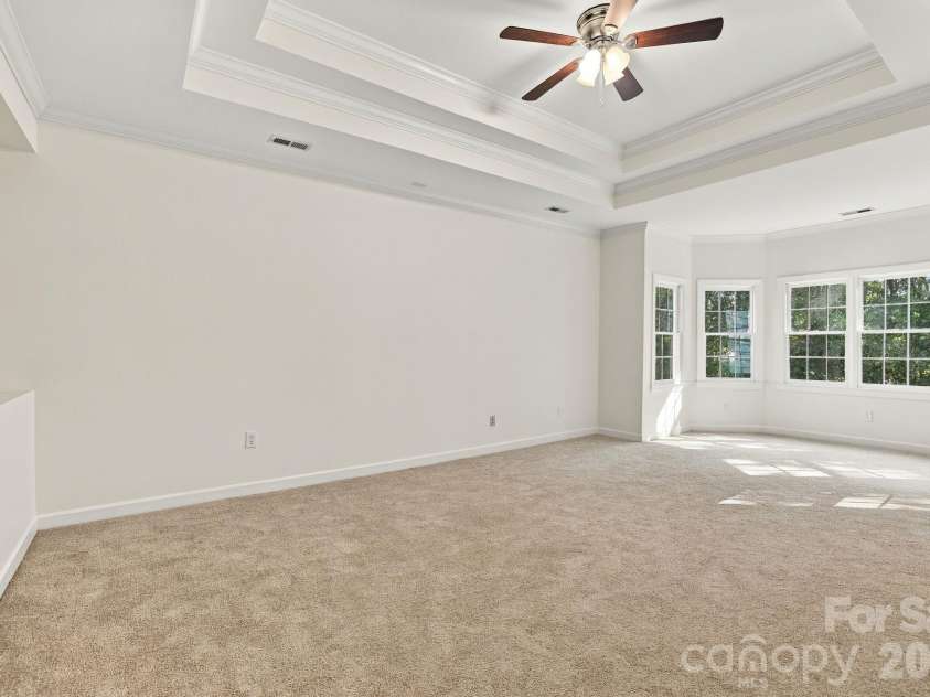 3439 Twelve Oaks Place, Charlotte, NC 28270.  MLS# CAR4423382, YatesRealty ID 54247. Primary Bedroom
