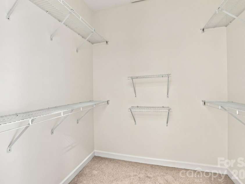 3439 Twelve Oaks Place, Charlotte, NC 28270.  MLS# CAR4423382, YatesRealty ID 54247. Primary Closet 2