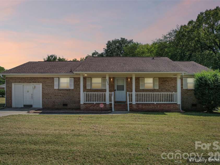 5560 Roberta Road, Harris, NC 28075.  MLS# CAR4430560, YatesRealty ID 54258. Virtually Enhanced and May Not Depict Actual Sunset