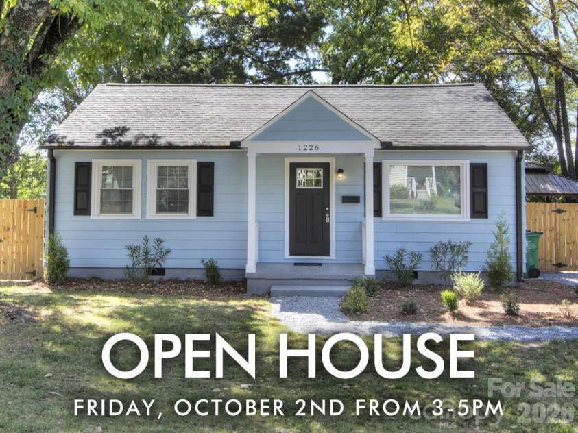 1226 Weldon Avenue, Charlotte, NC 28205.  MLS# CAR4429843, YatesRealty ID 54269. 