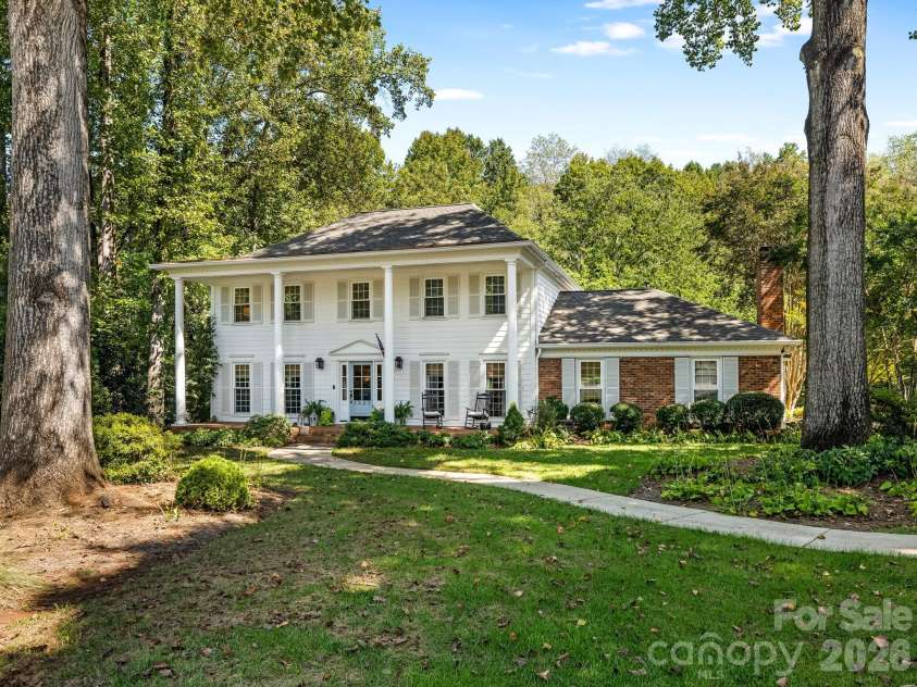 2007 Fromby Court, Charlotte, NC 28211.  MLS# CAR4429673, YatesRealty ID 54273. Front Exterior