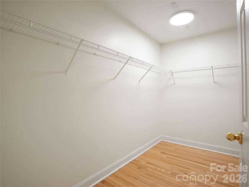 1011 Overhill Drive, Salisbury, NC 28144.  MLS# CAR4429292, YatesRealty ID 54283. Oversized walk in closet just off the ensuite bathroom.