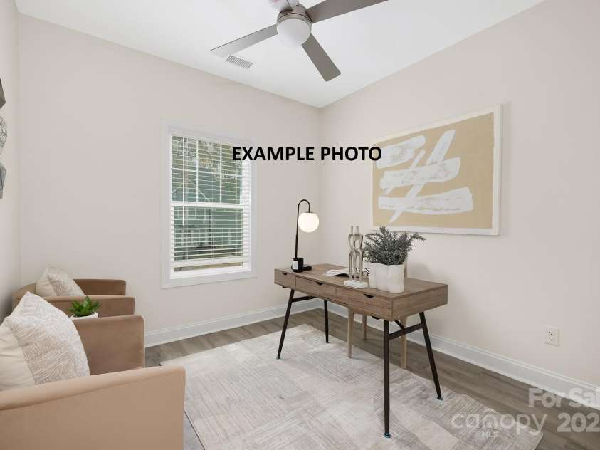 1002 Fairground Street, Charlotte, NC 28208.  MLS# CAR4198787, YatesRealty ID 5429. Staged photos of 1006 Fairground with  same layout.