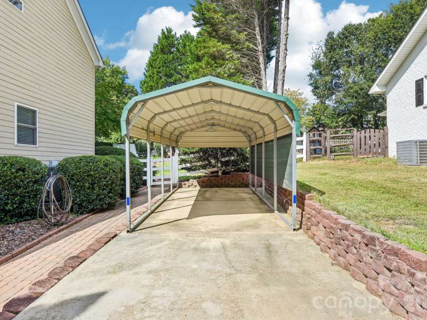 3573 Lake Shore Road, Denver, NC 28037.  MLS# CAR4429041, YatesRealty ID 54291. Carport