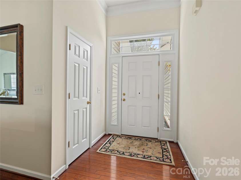 13318 Planters Row Drive, Charlotte, NC 28278.  MLS# CAR4429057, YatesRealty ID 54292. Foyer