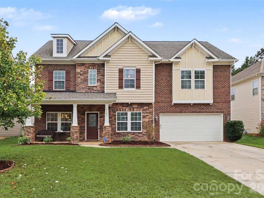 2161 Laurens Drive, Concord, NC 28027.  MLS# CAR4428715, YatesRealty ID 54299. 