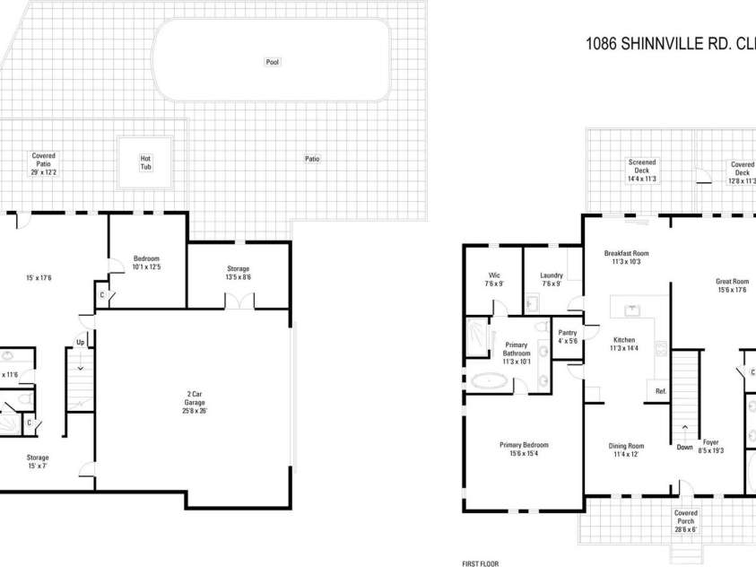1086 Shinnville Road, Cleveland, NC 27013.  MLS# CAR4427384, YatesRealty ID 54316. 