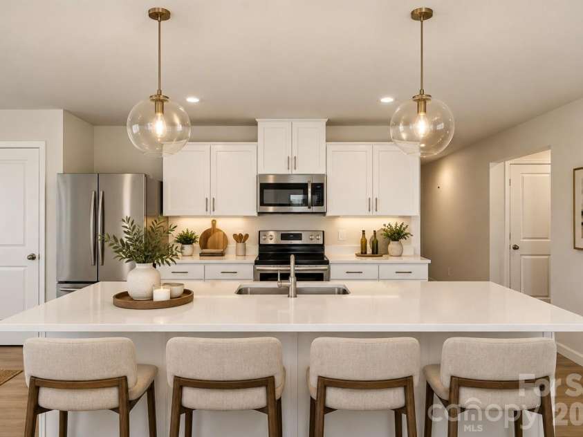 2014 Silver Creek Road, Charlotte, NC 28214.  MLS# CAR4427378, YatesRealty ID 54319. Virtual Staging.