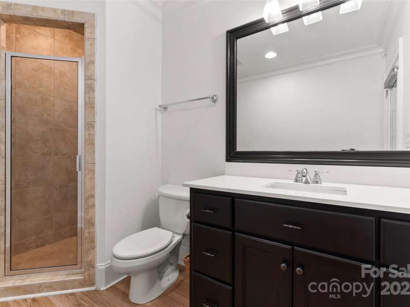 235 Grey Road, Davidson, NC 28036.  MLS# CAR4189810, YatesRealty ID 5432. Basement bath