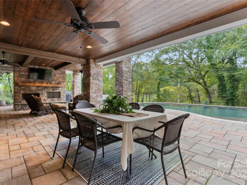 235 Grey Road, Davidson, NC 28036.  MLS# CAR4189810, YatesRealty ID 5432. Walkout patio