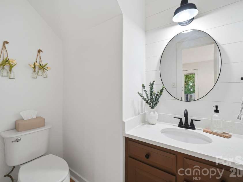 908 Chambwood Road, Monroe, NC 28110.  MLS# CAR4427033, YatesRealty ID 54323. Mail Level Half Bath