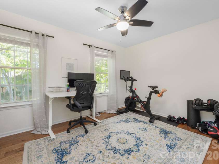 2620 Willowdale Lane, Matthews, NC 28105.  MLS# CAR4426974, YatesRealty ID 54324. Bedroom #5 actually serving as a work from home space.
