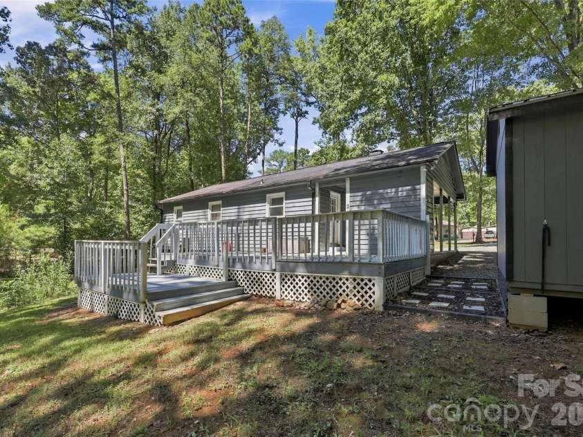 2909 Matoka Trail, Matthews, NC 28104.  MLS# CAR4426657, YatesRealty ID 54325. Back view