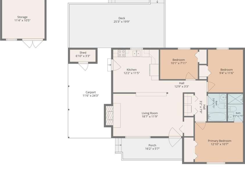2909 Matoka Trail, Matthews, NC 28104.  MLS# CAR4426657, YatesRealty ID 54325. Floor plan