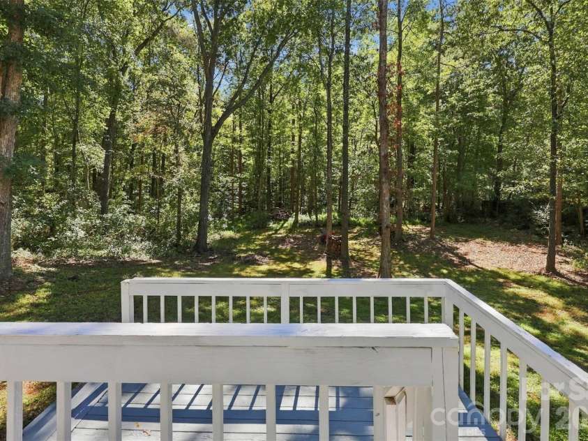 2909 Matoka Trail, Matthews, NC 28104.  MLS# CAR4426657, YatesRealty ID 54325. View from the back deck