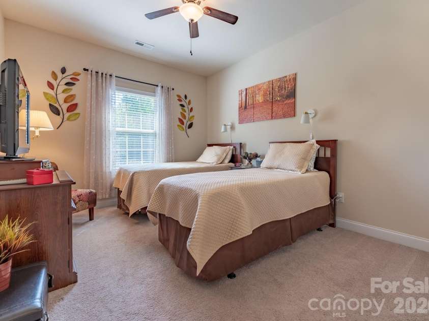 2581 Flintshire Lane, Gastonia, NC 28056.  MLS# CAR4426168, YatesRealty ID 54329. Bedroom 2