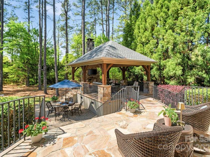 9011 Pine Laurel Drive, Weddington, NC 28104.  MLS# CAR4241805, YatesRealty ID 5434. Multi Tiered Entertaining Areas