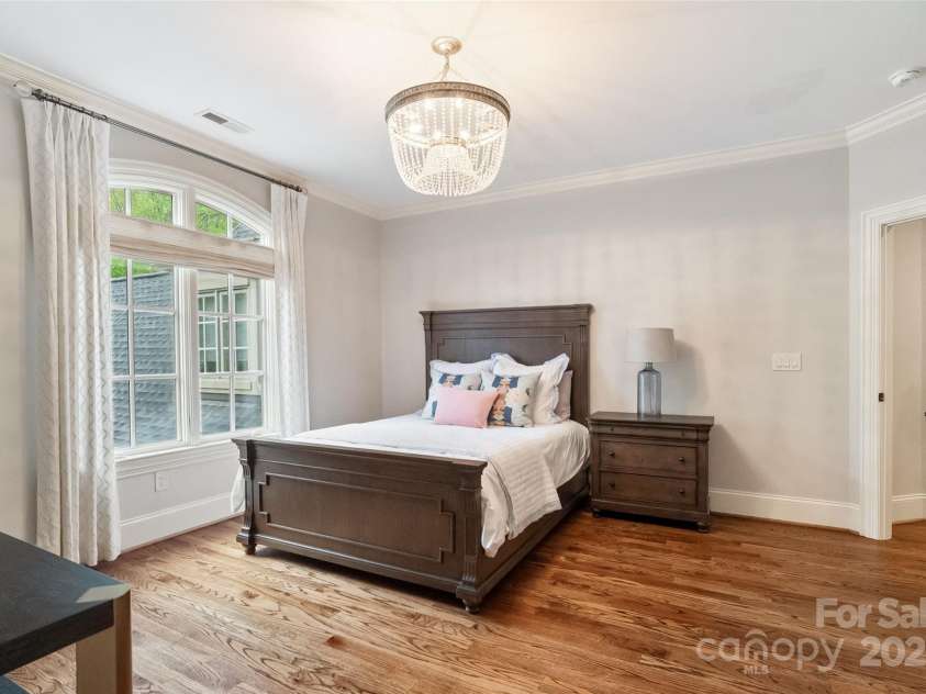 9011 Pine Laurel Drive, Weddington, NC 28104.  MLS# CAR4241805, YatesRealty ID 5434. Secondary Bedroom Ensuite with Large Walk-in Closet