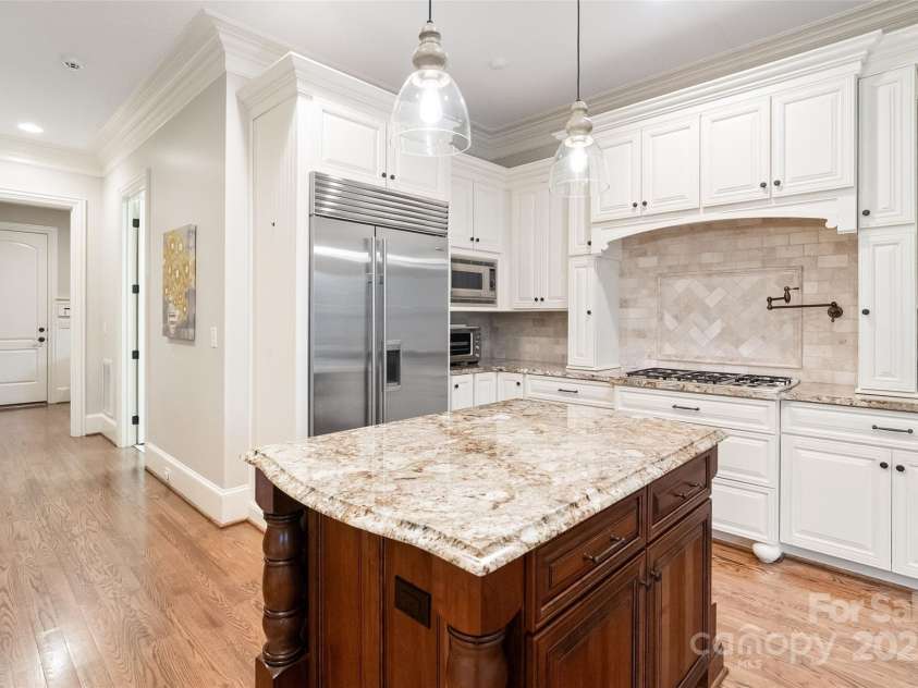 9011 Pine Laurel Drive, Weddington, NC 28104.  MLS# CAR4241805, YatesRealty ID 5434. Sub Zero Refrigerator