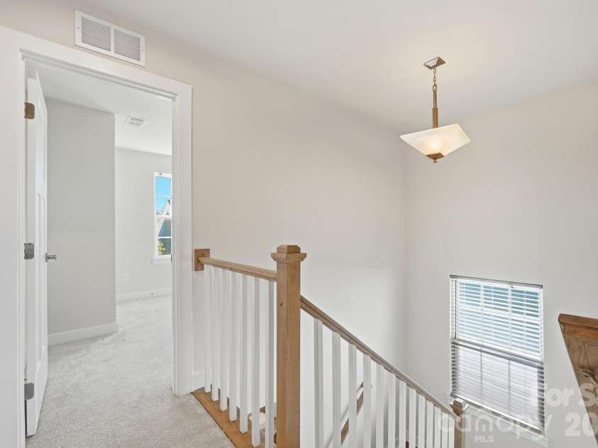 1857 Giana Lane, Monroe, NC 28112.  MLS# CAR4422864, YatesRealty ID 54344. 2nd floor landing