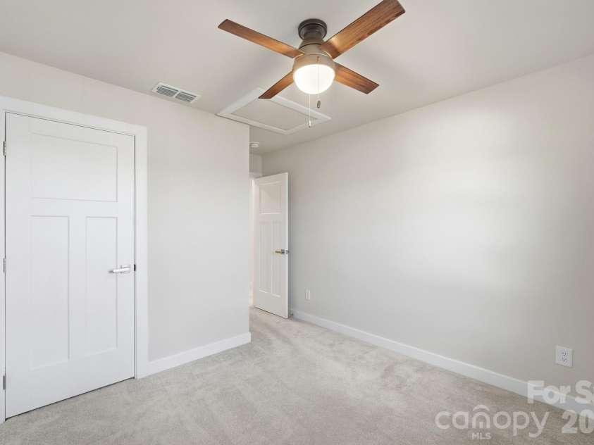1857 Giana Lane, Monroe, NC 28112.  MLS# CAR4422864, YatesRealty ID 54344. 3rd upstairs bedroom with closet