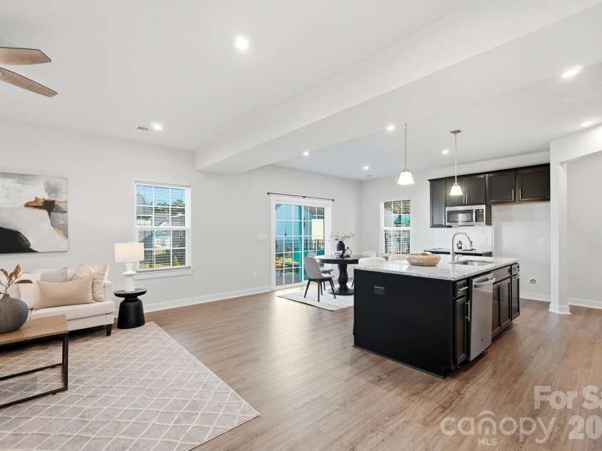 1857 Giana Lane, Monroe, NC 28112.  MLS# CAR4422864, YatesRealty ID 54344. Open Floor Plan