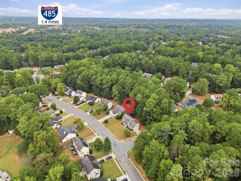 12806 English Walnut Lane, Charlotte, NC 28215.  MLS# CAR4420536, YatesRealty ID 54347. 