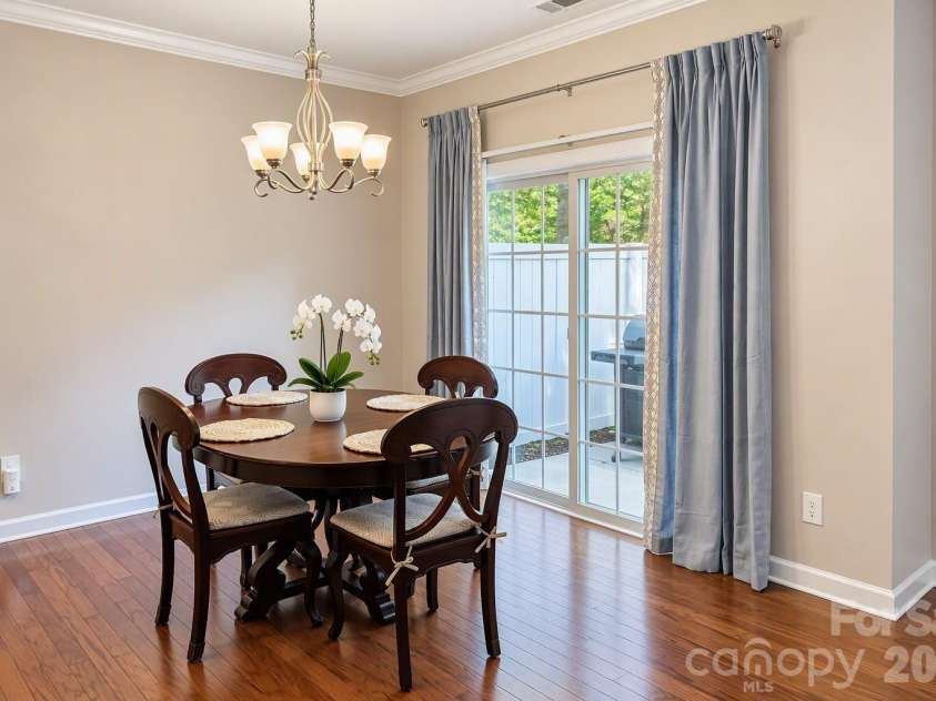 14515 Crociani Drive, Charlotte, NC 28277.  MLS# CAR4407870, YatesRealty ID 54355. Dining Room