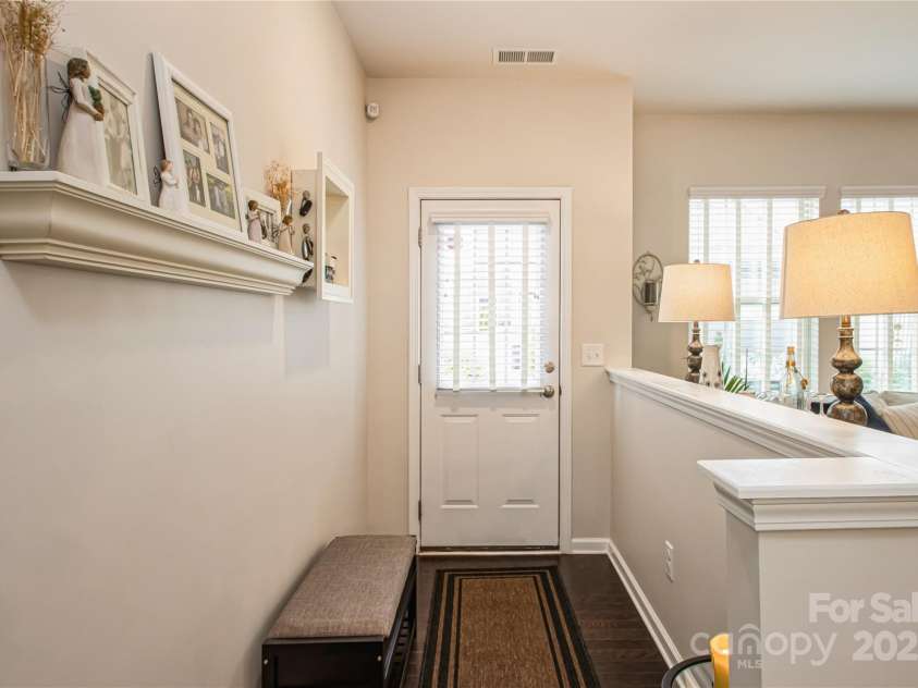 10932 Zac Hill Road, Davidson, NC 28036.  MLS# CAR4235105, YatesRealty ID 5436. BACK DOOR TO GARAGE