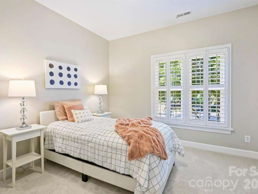 12727 Duncourtney Lane, Charlotte, NC 28277.  MLS# CAR4427559, YatesRealty ID 54365. Secondary bedroom