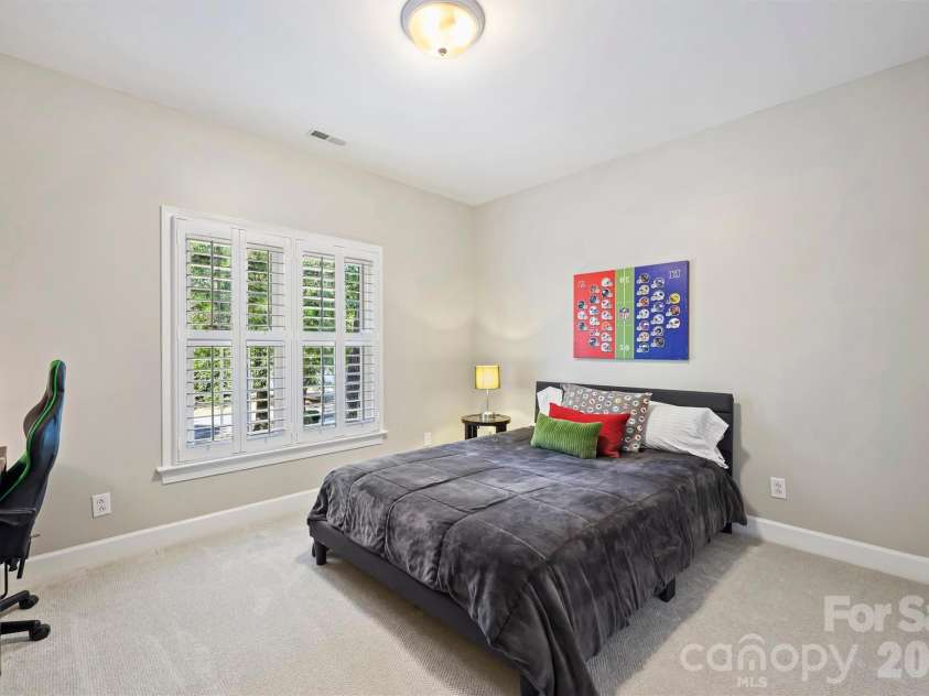 12727 Duncourtney Lane, Charlotte, NC 28277.  MLS# CAR4427559, YatesRealty ID 54365. Secondary bedroom