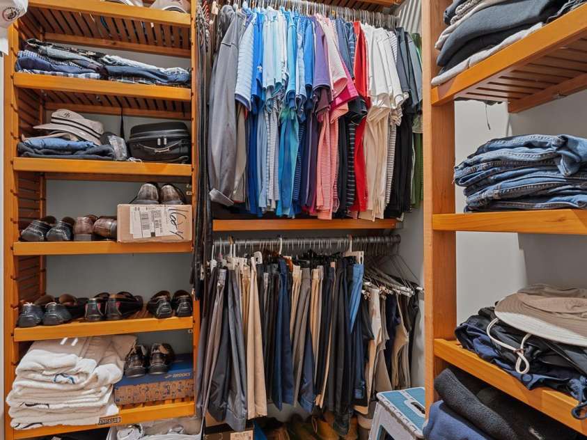 359 New Castle Road, Brevard, NC 28712.  MLS# CAR4427485, YatesRealty ID 54367. His closet