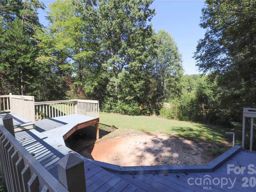 1896 Timber Trace, Morganton, NC 28655.  MLS# CAR4429929, YatesRealty ID 54380. Ready for your above ground pool!