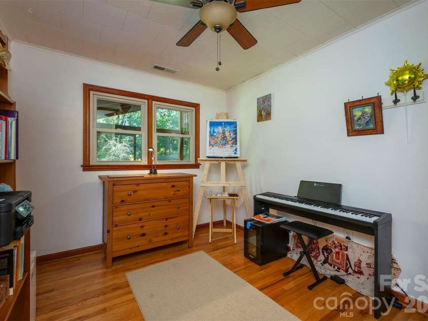 824 Cherokee Avenue, Black Mountain, NC 28711.  MLS# CAR4430479, YatesRealty ID 54382. 2nd Bedroom on the main floor