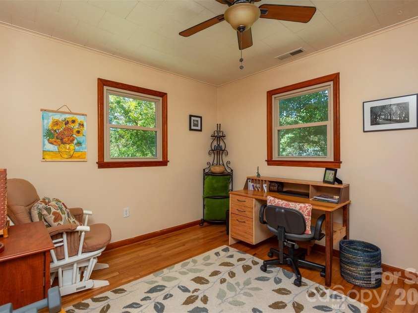 824 Cherokee Avenue, Black Mountain, NC 28711.  MLS# CAR4430479, YatesRealty ID 54382. 3rd Bedroom on the main floor