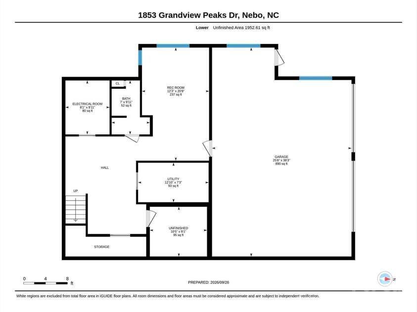 1853 Grandview Drive, Nebo, NC 28761.  MLS# CAR4430232, YatesRealty ID 54383. 