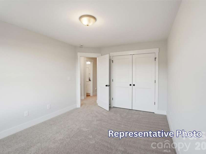 410 Blythe Townhome Lane, Waxhaw, NC 28173.  MLS# CAR4414936, YatesRealty ID 54401. Bedroom 2