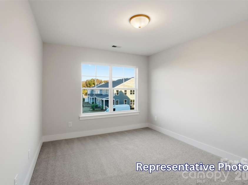 410 Blythe Townhome Lane, Waxhaw, NC 28173.  MLS# CAR4414936, YatesRealty ID 54401. Bedroom 3