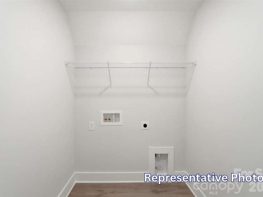 410 Blythe Townhome Lane, Waxhaw, NC 28173.  MLS# CAR4414936, YatesRealty ID 54401. Laundry Room