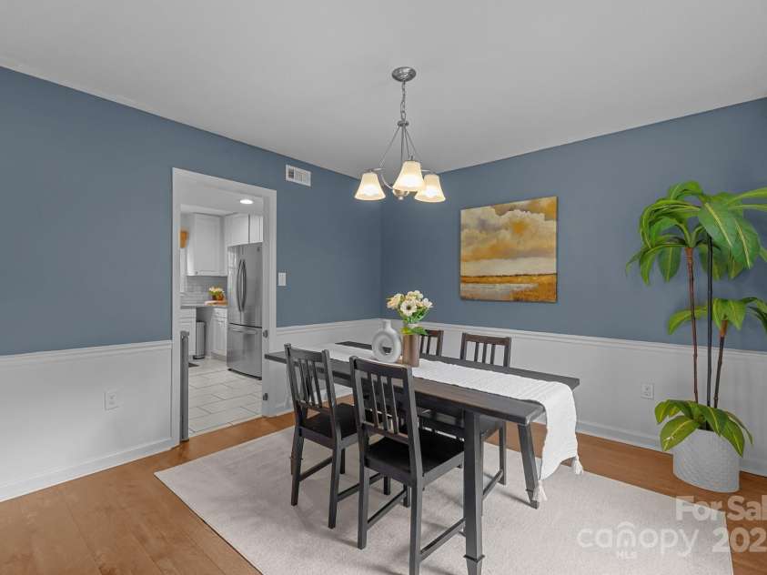 9319 Harps Mill Court, Charlotte, NC 28270.  MLS# CAR4244091, YatesRealty ID 5441. Dining Room/Home Office