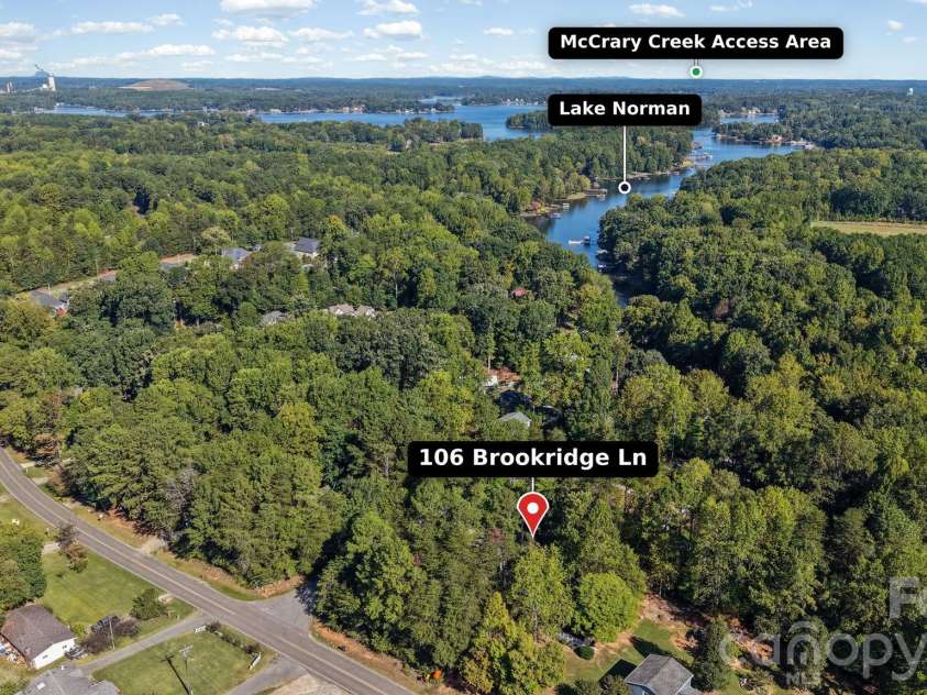 106 Brookridge Lane, Mooresville, NC 28117.  MLS# CAR4430331, YatesRealty ID 54411. 