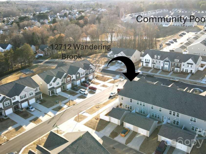 12712 Wandering Brook Drive, Charlotte, NC 28273.  MLS# CAR4220189, YatesRealty ID 5442. 