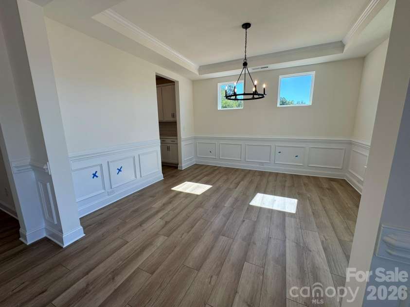 2752 Ashton Park Lane, Monroe, NC 28110.  MLS# CAR4430811, YatesRealty ID 54431. Dining Room